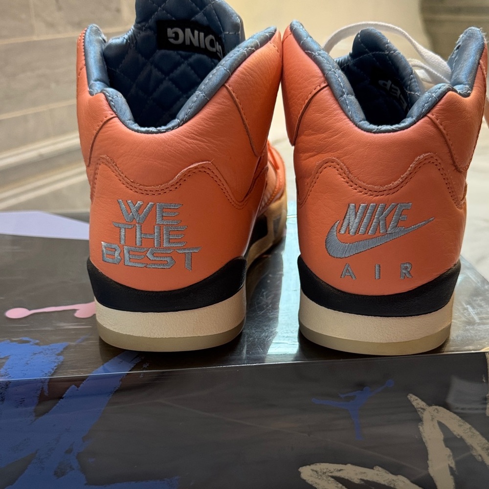 Nike Jordan 5 Retro DJ Khaled We The Best Crimson Bliss - Picture 3 of 7